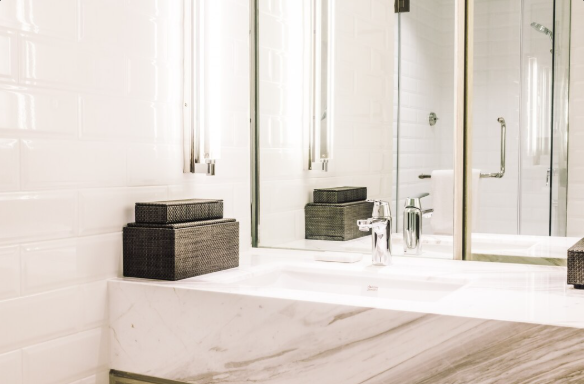 bathroom marble