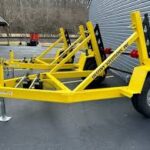 hydraulic reel trailer