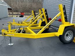 hydraulic reel trailer