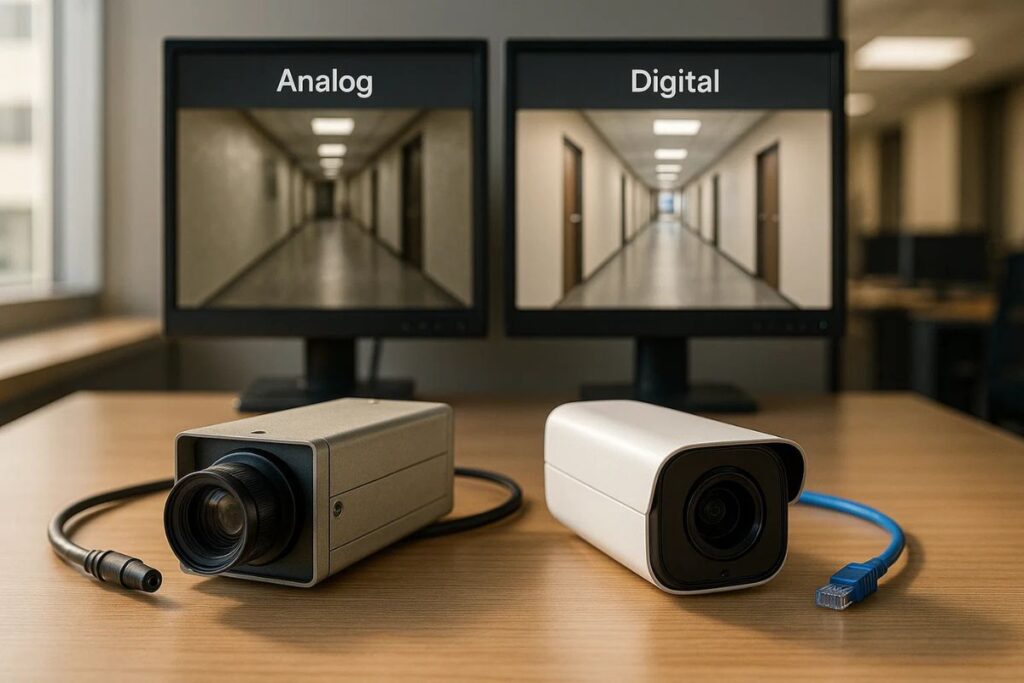 Difference Between Analog and Digital CCTV Camera: A Complete Guide