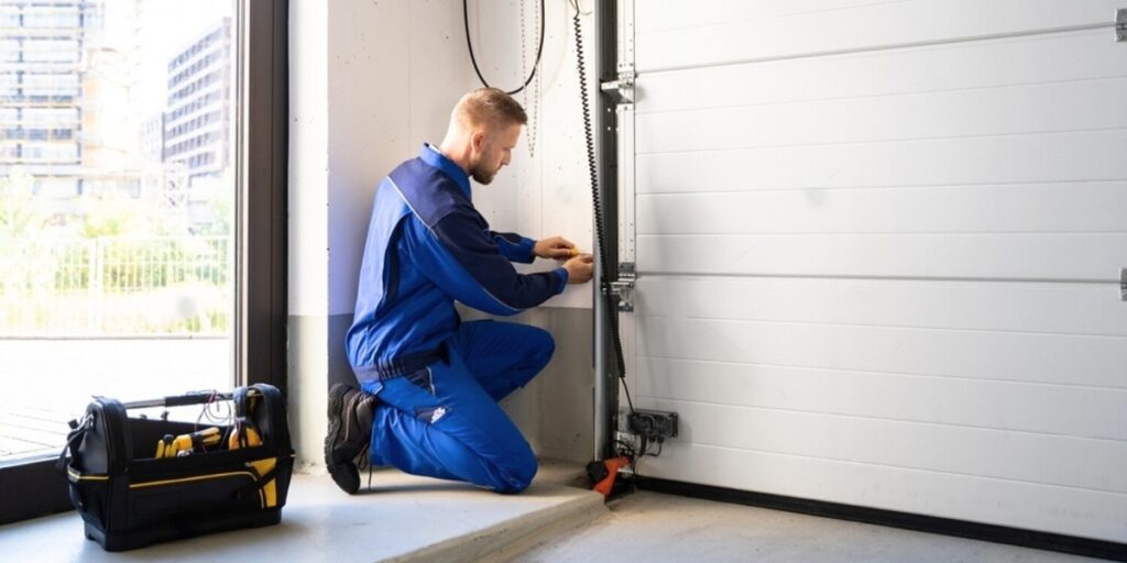 Garage door installation