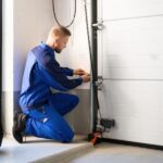 Garage door installation