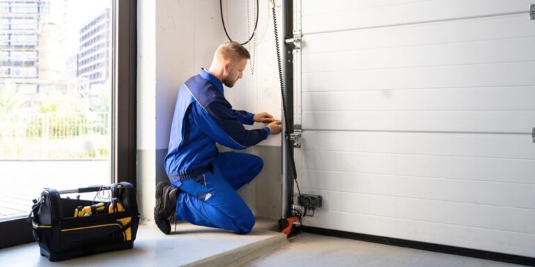 Garage door installation