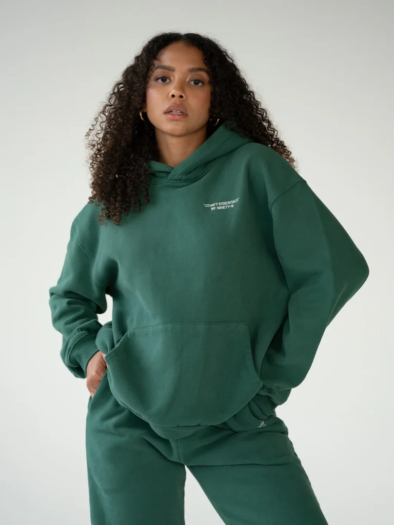 SKU-10001319_ESSENTIALS-Hoodie_Green_01P