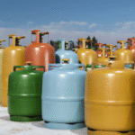 gas bottles