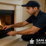 Gas fireplace repair