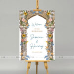 wedding wellcome board
