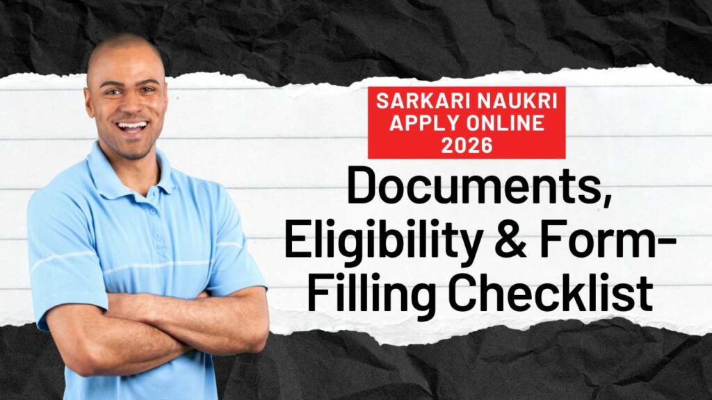 Sarkari Naukri Apply Online 2026