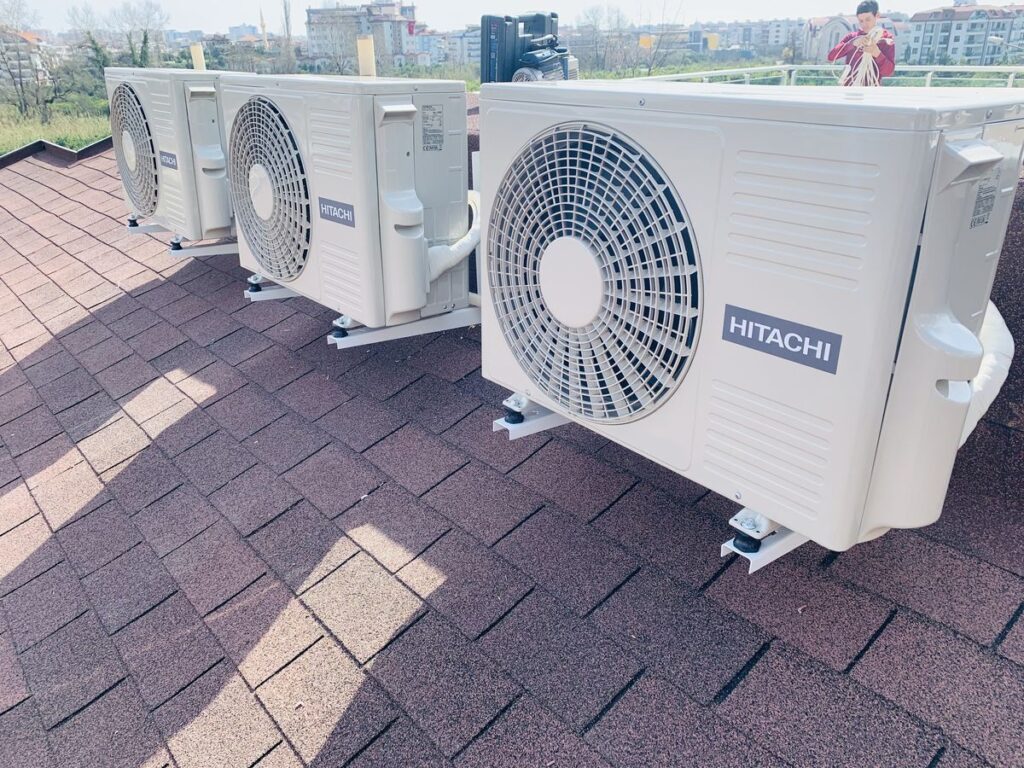 commercial AC installation