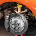 Maintenance of the front wheel brake system