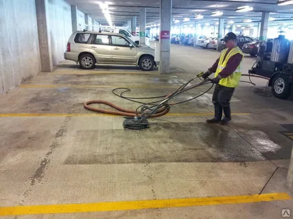 parking lots washing