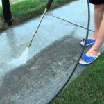 Sidewalks cleaning