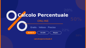 calcolatore percentuale gratis