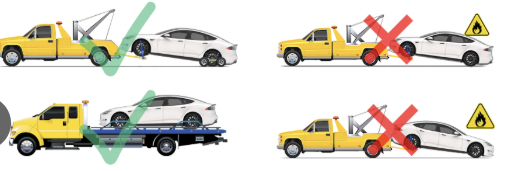 electeric car towing