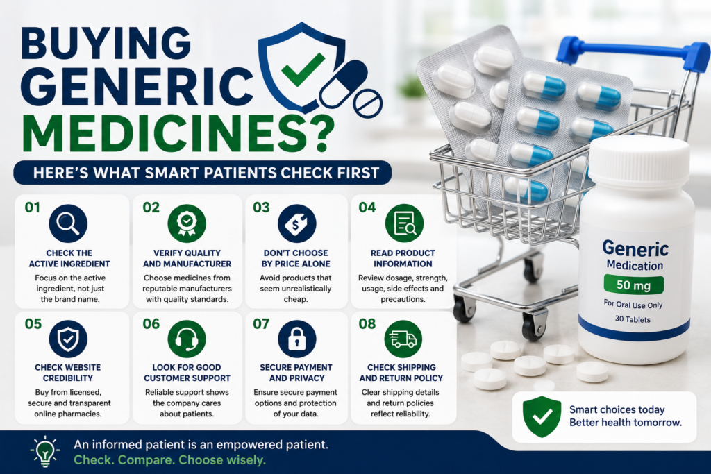 Generic Medicine check list