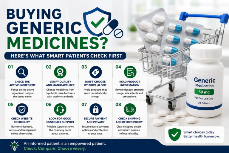 Generic Medicine check list