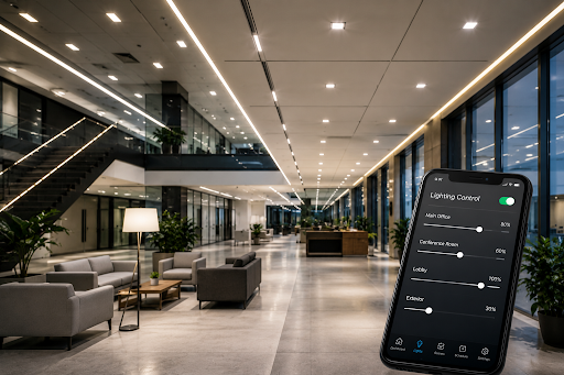How Smart Commercial Lighting Improves Efficiency And Building Management