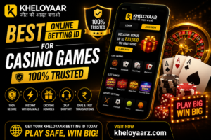 Kheloyaar Best Online Betting ID for Casino Games 100% Trusted