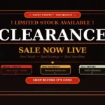 Saint Vanity Clearance Sale – Limited Stock Available