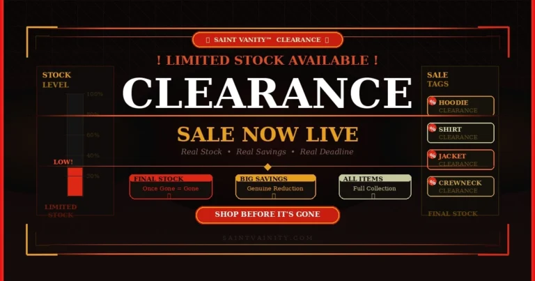 Saint Vanity Clearance Sale – Limited Stock Available