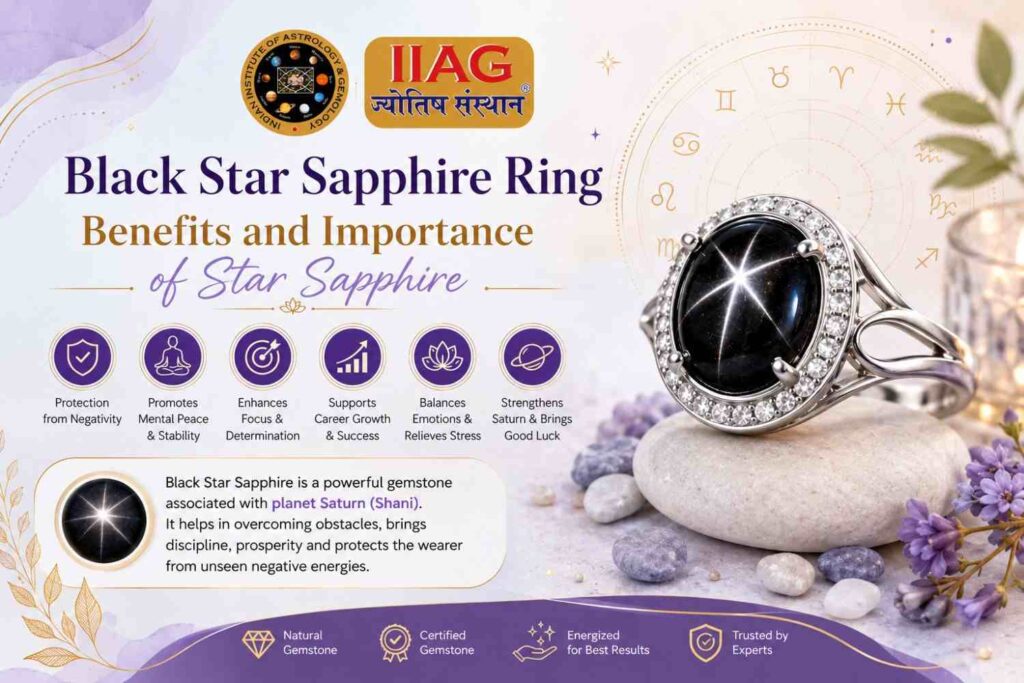 Black Star Gemstone