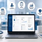 Alt Text: MatrixCare software healthcare dashboard