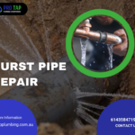 Burst pipe