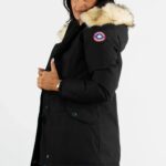 Parka Femme Paragoose NINA – Doudoune Longue Hiver à Capuche Fourrure Synthétique – Noir