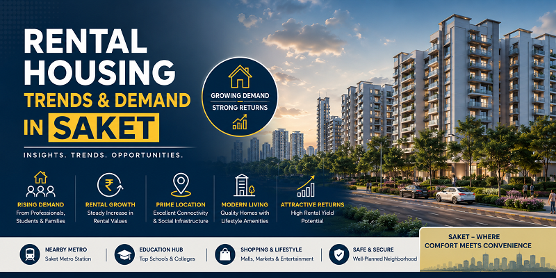 Rental Housing Trends in Saket: Demand & Market Insights 2026
