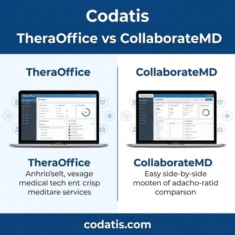TheraOffice vs CollaborateMD Software