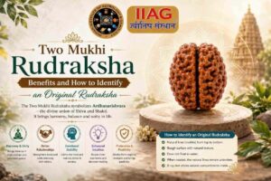 Two mukhi rudraksha 