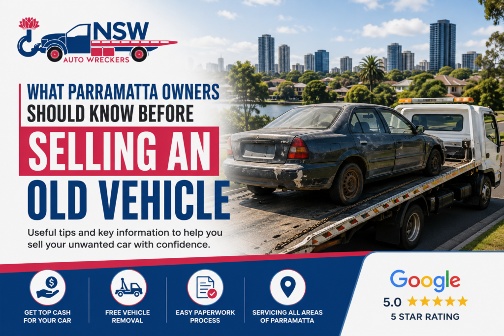 vehicle removal in Parramatta