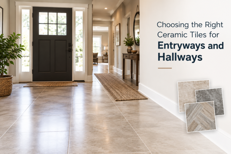 Choosing the Right Ceramic Tiles for Entryways and Hallways