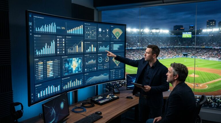AI sports predictions dashboard for sports analysis