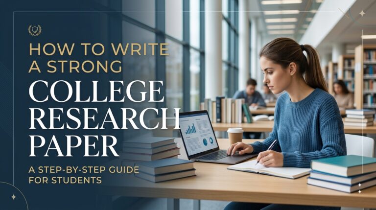How to Write a Strong College Research Paper