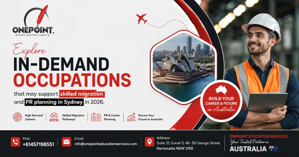 Top in-demand occupations for PR Sydney in 2026
