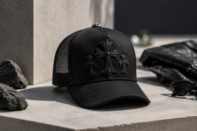 Chrome Hearts Trucker Hats for Seasonal Streetwear Layering