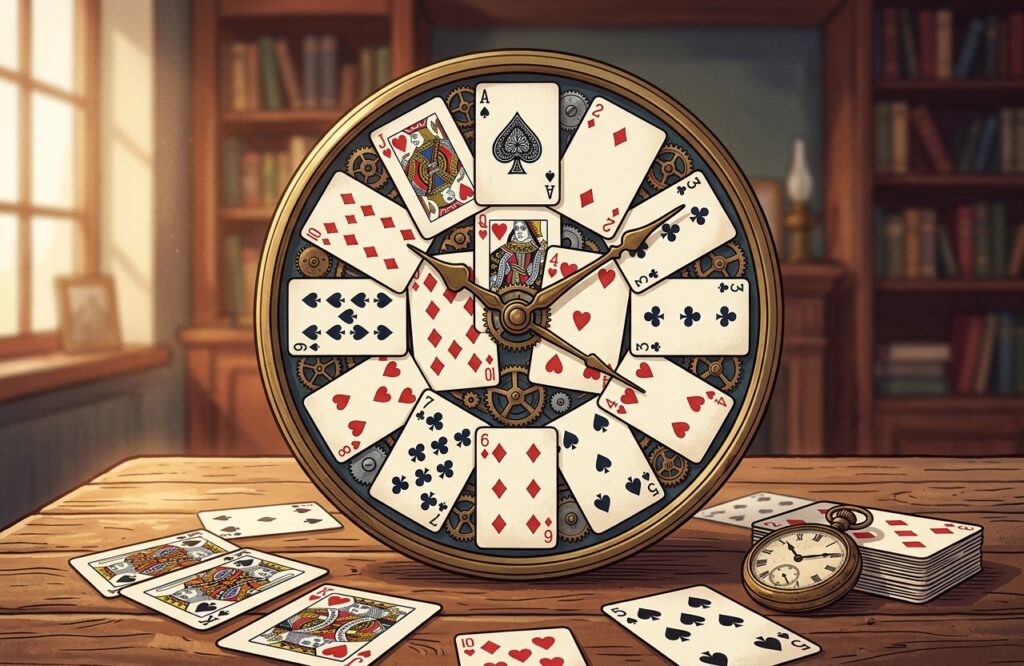 Telling Time With Cards